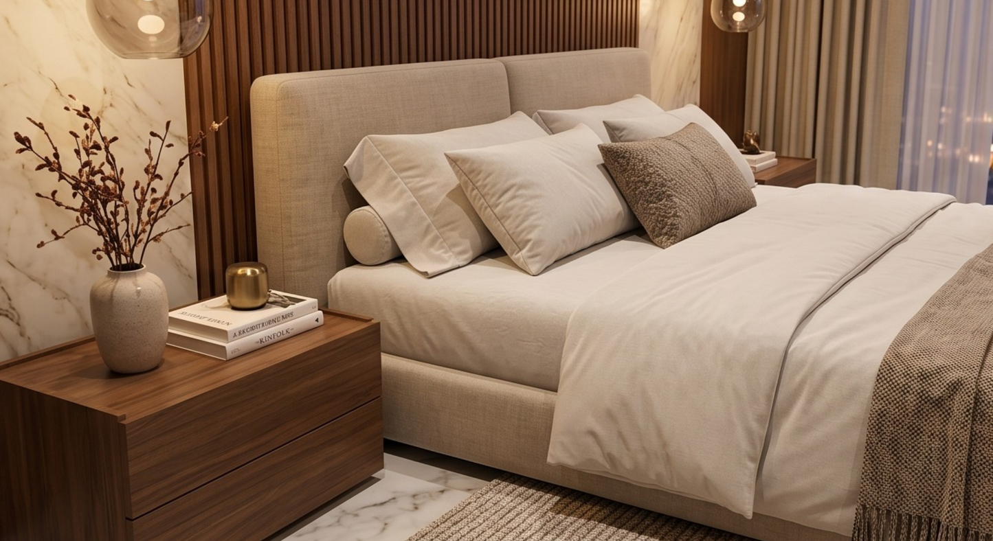 Urban Serenity Master Bedroom