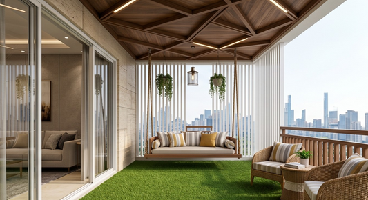 Urban Oasis Retreat Balcony