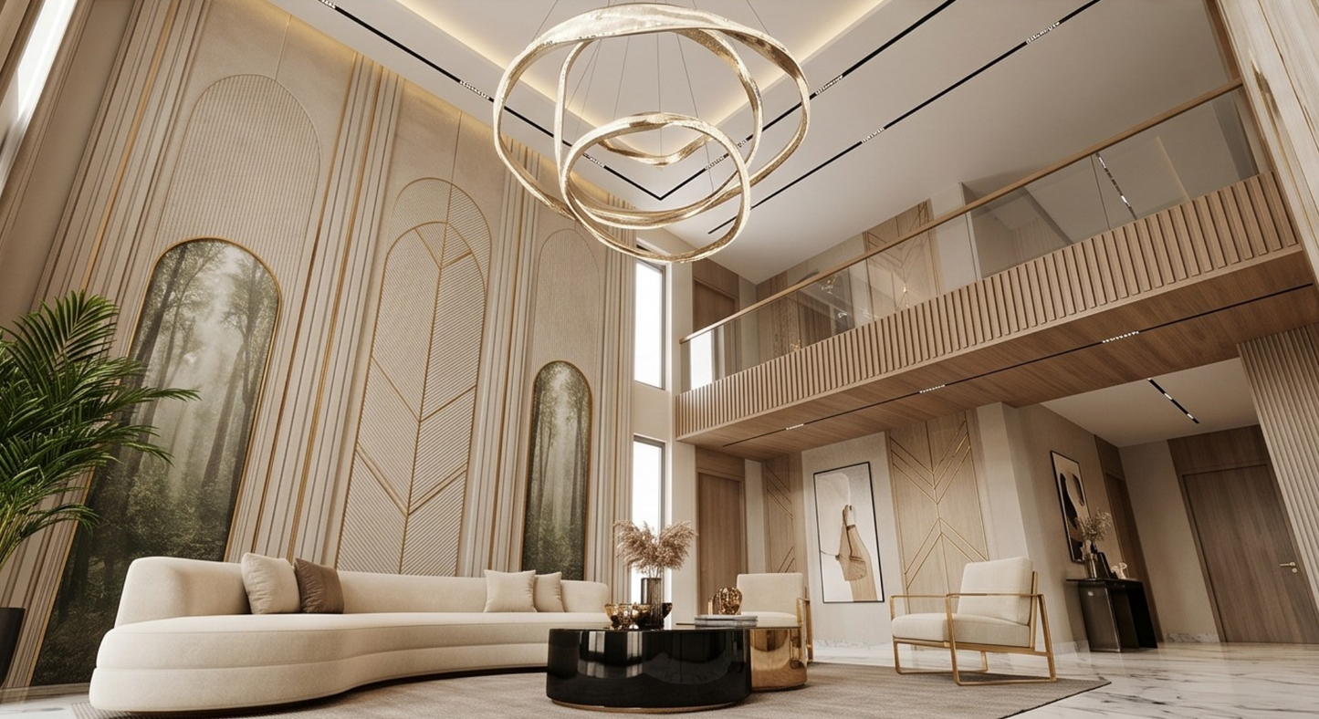 Auric Heights Living Room