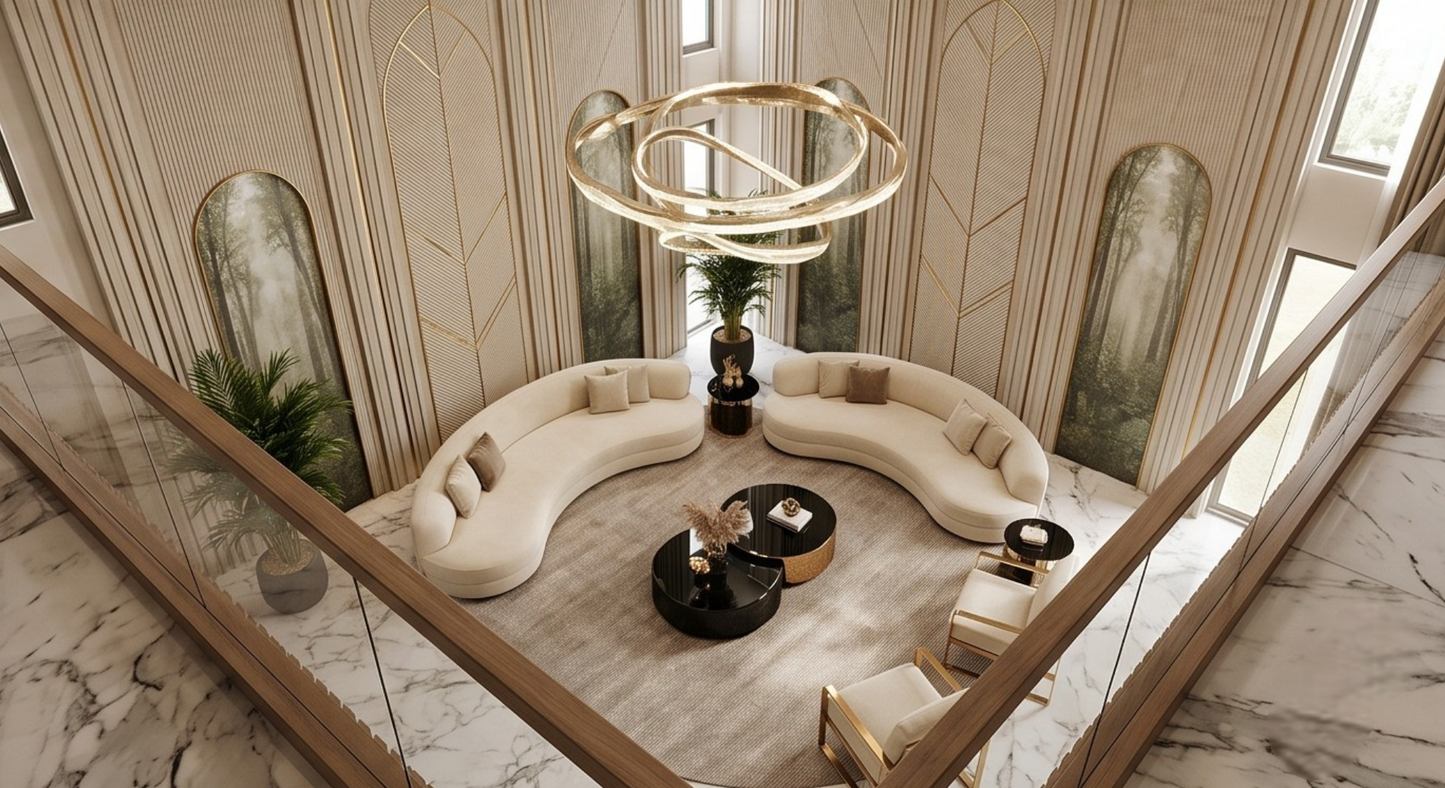Auric Heights Living Room